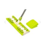 Missclean Mandallı Mop Mikrofiber Paspas 1 Yedek Bez Hediyeli Yer Mopu Fayans Duvar Yüzey Temizlik