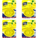 MissFlora Miss Flora Limon Bulaşık Makinesi Parlatıcı Ferahlatıcı 4 Adet