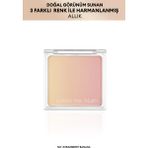 MISSHA Doğal Görünümlü , 3 Farklı Tonlama Sağlayan, Uzun Süre Kalıcı Allık Cotton Mix Blush (No.1)