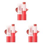 MISSHA Dudakları Nemlendiren Parlak Bitişli Renkli Dudak Balmı A'pıeu The Pure Candy Color Balm No.03 Apple (3 paketi)