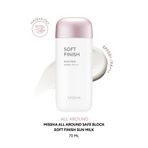Missha Hassas Ciltlere Koruma Sağlayan Güneş Sütü All Around Safe Block Soft Finish Sun Milk SPF 50+