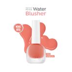 MISSHA Meyve Özlü, Nemli ve Parlak Bitişli, Doğal Görünümlü Likit Allık APIEU Juicy-Pang Water Blusher OR01