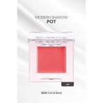MISSHA Parlak Jel Dokulu Tekli Göz Farı Modern Shadow Pot (202 Coral Beat) 202 Coral Beat