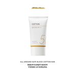 Missha Yağlanma Eğilimi Gösteren Ciltler Için Mat Bitişli Güneş Kremi All Around Safe Block Cotton Sun