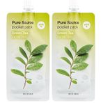 MISSHA Yeşil Çay Özlü Nemlendirici Uyku Maskesi Pure Source Pocket Pack (GREEN TEA) 10ml 2li paket