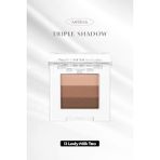 MISSHA Yumuşak Dokulu, Dökülme Yapmayan 3 Renkli Göz Farı Triple Shadow (13 Lady Milk Tea) - No.13 Lady Milk Tea