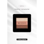 MISSHA Yumuşak Dokulu, Dökülme Yapmayan 3 Renkli Göz Farı Triple Shadow (14 Dewy Apricot) - No.14 Dewy Apricot