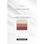 MISSHA Yumuşak Dokulu, Dökülme Yapmayan 3 Renkli Göz Farı Triple Shadow (16 Rose Fondue) - No.16 Rose Fondue
