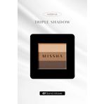 MISSHA Yumuşak Dokulu, Dökülme Yapmayan 3 Renkli Göz Farı Triple Shadow No.7 (SAND WAVE)