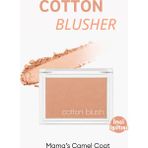 MISSHA Yumuşak Dokulu Kolay Sürülebilen Allık Cotton Blusher (Mama's Camel Coat) Yüksek Pigmentasyon