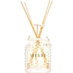 Missi 100 ml Oval Kristal Şişe Vanilya Sandal Oda Kokusu Şeffaf Renkli Çubuklu Koku