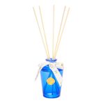 MİSSİ 130 ml Mavi Konik Cam Şişe Bambu Çubuklu Vanilya SandalOda Kokusu