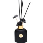 Missi 130 ml Siyah Cam Şişe Bambu Çubuklu Black Vanilya Oda Kokusu - 1 Adet