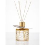 Missi 200 ml Bal Rengi Yaprak Kesme Cam Amber Oda Kokusu - Çiçek