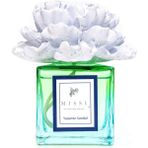 Missi 220 ml Degrade Mavi Şişe Çiçek Seramik Taşlı Yasemin Sandal Oda Kokusu