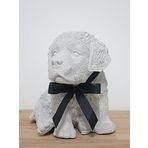 Missi Black Vanilya Kokulu Gri Köpek Biblo