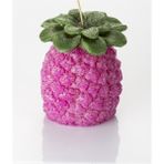 Missi Büyük Ananas Pembe Mum - 1 Adet