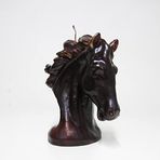 MİSSİ BÜYÜK AT MUM (24 CM) KAHVERENGİ