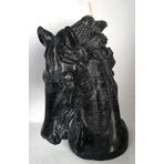 MİSSİ BÜYÜK AT MUM (24 CM) SİYAH