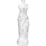 Missi Büyük Mermer Desenli Venüs Vazo(33 Cm) - mermer desenli vazo