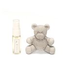 Missi Gri Ayıcık Taşlı Black Vanilya Araba/araç Kokusu (20 ml Esans ile Birlikte)