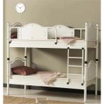 Missidea Avangard Lüks Motifli Metal Ranza & Karyola Seti Beyaz 90X200 cm - 90 x 200 cm