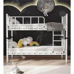 Missidea Zambak Ayrılabilir Fonksiyonel Metal Ranza Beyaz 90X200 Cm. - 90 x 200 cm