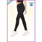 missmaral Siyah Slim Fit Yüksek Bel Toparlayıcı Spor Tayt Flatlock Dikiş Detaylı Fit Tasarım Oslo 1090