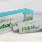 MİSSWELL HERBAL FRESH DİŞ MACUNU (Msswll Herbal Fresh) Bitkisel Ferahlık Misvak, Ayrık Otu, Kekik, Propolis, Nane, Karanfil 100 ml.