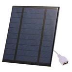 Mistaha 2.5 W / 5 V / 3.7 V Taşınabilir Solar Charger Ile USB Portu Kamp Yürüyüş Seyahat Için Kompakt Güneş Paneli Telefon Şarj
