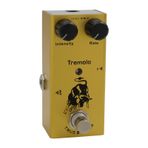 Mistaha EF-09 Elektro Gitar Efekt Pedalı Portatif Gitar Efektör Mini Tekli Elektro Gitar Efekt Pedalı True Bypass - Tremolo (Sarı)