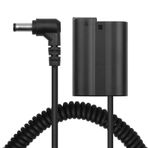 Mistaha EN-EL15 Kukla Pil Paketi DC Konektörü Bahar Kablo Pil Değiştirme için Nikon D500 D600 D610 D750 D800 D810 D850 Z6 Z7 V1 D7000 D7100 D7200 D7500 Kameralar