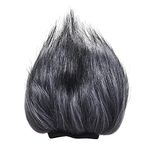 Mistaha EY-M23 Kürklü Dış Mekan Mikrofon Ön Cam Suni Kürk Muff Rüzgar Kapağı 12cm * 12cm (L * D) Zoom H1 H2N H4N Pro H6 Sony D50 D100 Kaydedici Gri-Beyaz