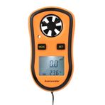 Mistaha GM8908 Dijital Anemo El Rüzgar Hızı Ölçer Ölçer Hava Hızı Sıcaklık Test Cihazı LCD Arkadan Aydınlatmalı Rüzgar için Sörf Yelken