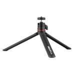 Mistaha KT-36 Mini Masaüstü Tr 360 ° Dönebilen Top Kafa Akıllı Telefon Kamera Selfie Video Kaydı Canlı Akış için 1/4 İnç Vidalı