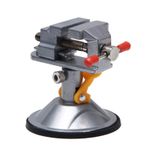 Mistaha Mini Emme Mengenesi Kelepçe Tezgah Kelepçesi Evrensel Masa Mengenesi Vakum Tabanı DIY Heykel Zanaat Oyma için 360 Derece Döner