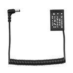 Mistaha NP-F970 F750 Pil Plakası Tutucu Adaptörü LP-E17 Kukla Pil Bağlayıcı Canon EOS 750D/760D/800D/77D/M3/M5/M6SL3/250D/Kiss X10 Fotoğraf Makineleri ile Uyumlu