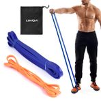 Mistaha taşıma çantası ile 2 adet direnç döngü band doğal lateks pull up yardımcı band ev gym fitness yoga vücut geliştirme elastik egzersiz egzersiz bandı