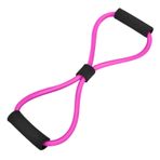 Mistaha Yoga Gym Fitness 8-şekil Çekme Halatı Egzersiz Direnç Bandı Göğüs Genişletici Kas Eğitimi Boru Germe Çekme Halatı