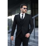 MISTER MR.PAPYON FASHION Erkek Dar Kalıp Slim Fit Ceket Yelek Pantolon Takım Elbise