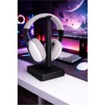 MisterionStudio SİYAH Gamer Kulaklık Standı - Dekoratif Kulaklık Tutucu 20cm