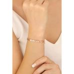 Mistik Silver Sallantılı Dövme Pullu Gümüş Bileklik
