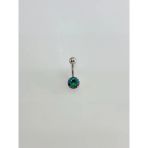 Mistik Topaz Taşlı Göbek Piercing - Pg0008