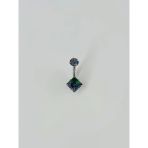 Mistik Topaz Taşlı Göbek Piercing - Pg0019