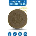 Mistikhane - Kolajen Sabunu Hyalüronik Asit ve Kojik Asit Içeren Aydınlatıcı Anti-Aging - Naturel (Elit) (Yüz Vevücut Bakım) - 100 Gr