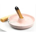 Mistikhane Pembe- Ritüel-Tütsü Başlangıç Seti-2 (1 Ad. Seramik Tütsülük + 30 Gr. Palo Santo Ağaç Tütsü)