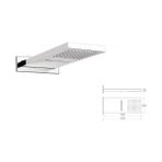 Mistillo MRF02 Paslanmaz Panel Tepe Duşu