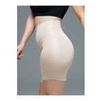 MİSTİRİK Anoky Model Spor Esnek Tayt Şort Lazer Kesim İz Yapmaz İç Gösteryen Şort Spor Tayt Ten Renk