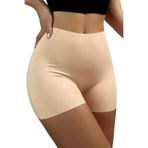 Mistirik, Carigna Model Mini Boy İz Yapmayan Lazer Kesim Boxer Toparlayıcı Büyük Beden Şort Ten Renk, 2XL