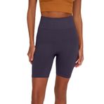 Mistirik Felolin Model Fitilli Örme Seamless Sporcu Şortu Gri Mavi, M, TYBFELO-MİSSPR180417482, GRİ MAVİ, Kadın